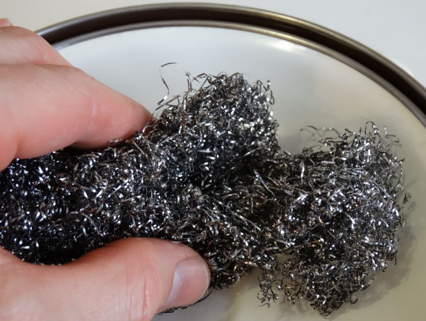Steel Wool under Compressive Stress